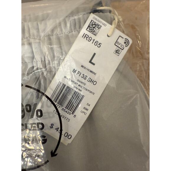 NEW adidas Future Icons Men’s Training Shorts Gray Size Large IR9165 Sportswear - Picture 6 of 7